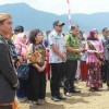 Wakil Bupati Kuningan saat menghadiri penilaian rintisan wisata tingkat nasional di desa Cipasung.